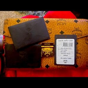 Mcm large crossbody bag